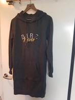 Sweatjurk met capuchon mast M grafiet grijs, Maat 38/40 (M), Ophalen of Verzenden, Zo goed als nieuw, Knielengte