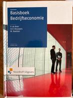 Basisboek Bedrijfseconomie - 8e druk, Ophalen of Verzenden, Gelezen, Economie en Marketing