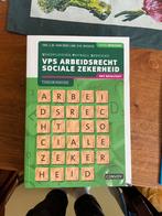 VPS Arbeidsrecht Sociale Zekerheid 2025/2026 Theorieboek, Boeken, Ophalen of Verzenden, Beta, Nieuw