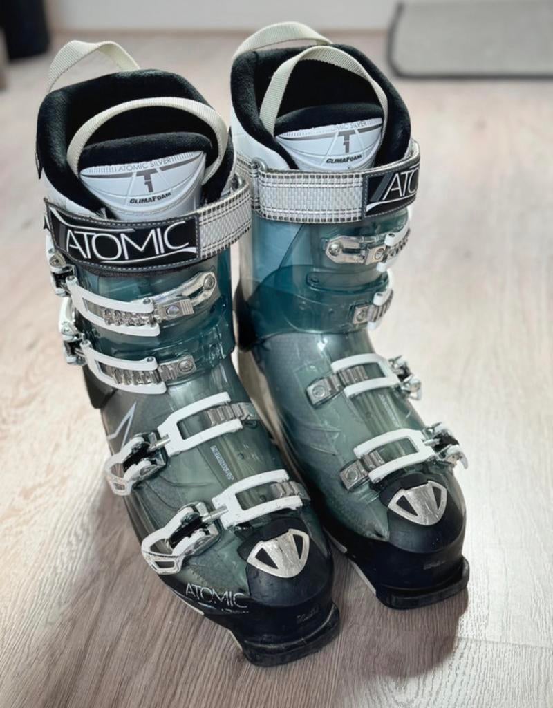Skischoenen, skisokken & tas - Maat 27/27.5, Overige merken, Gebruikt, Schoenen, Ophalen of Verzenden
