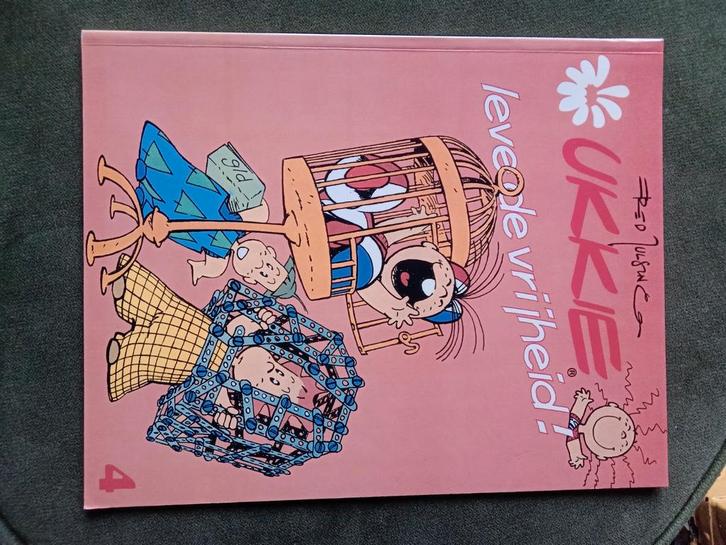 Ukkie - Leve de Vrijheid! - Ferd Julsing, Boeken, Stripboeken, Zo goed als nieuw, Eén stripboek, Ophalen of Verzenden