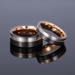 Trouwringen wolfraam - Leon, Overige materialen, Overige kleuren, Beyondthepaintingstudio@gmail.com, Nieuw