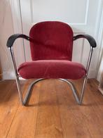 Van Gispen fauteuil M-414, Huis en Inrichting, Stoelen, Ophalen, Gebruikt, Metaal, Eén