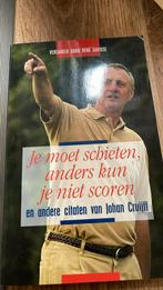 Je moet schieten - Citaten van Johan Cruijff, Ophalen, Zo goed als nieuw, Sport