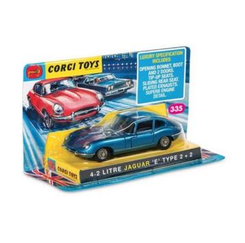 Jaguar E Type 2+2 4.2 Litre BLAUW 1/43 CORGI NEW ref RT33501 beschikbaar voor biedingen