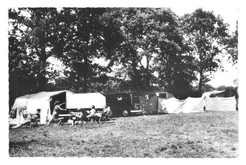990560	Vledder	Drenthe	1971 Camping	De Adelhof	Gelopen met p, Verzamelen, Ansichtkaarten | Nederland, Gelopen, Drenthe, 1960 tot 1980