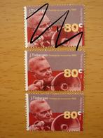 Nobelprijswinnaars 2x NVPH 1655    , Postzegels en Munten, Ophalen of Verzenden, Na 1940, Gestempeld