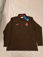 Adidas Spezial x CP Company Longsleeve Polo L, Kleding | Heren, Polo's, Ophalen of Verzenden, Nieuw, Maat 52/54 (L), Bruin