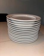 Witte ontbijt servies Diverse Stuks, Ophalen of Verzenden, Zo goed als nieuw, Bord(en), Effen