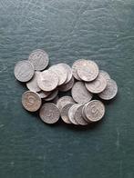 Duitsland 25 stuks 5 reichspfennig zink type 1940-1944, Ophalen of Verzenden, Duitsland
