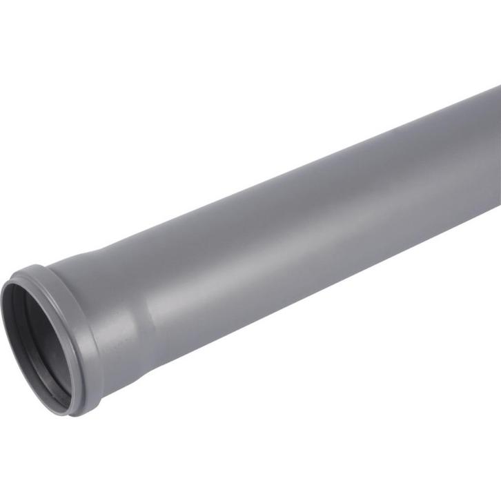 Marley PP buis met steekmof 1 meter Ø 110mm, Doe-het-zelf en Verbouw, Buizen en Afvoer, Nieuw, Afvoer, Pvc, Minder dan 2 meter