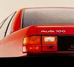AUDI - exclusief 1989 - Autofolder, Audi, Zo goed als nieuw, Verzenden