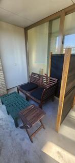 IKEA modulaire buiten banken + windscreen, Ophalen, Gebruikt, Minder dan 75 cm, 150 tot 200 cm