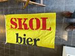Skol bier vlag, Verzamelen, Ophalen of Verzenden, Gebruikt, Overige typen, Overige merken