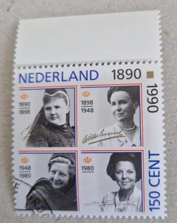 Nederland 1990 - NVPH 1455 - Oranjevrouwen op de troon  beschikbaar voor biedingen