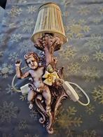Vintage Wandlamp met Engel, Ophalen of Verzenden