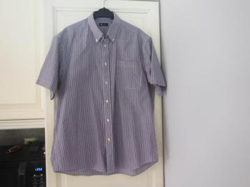 button down grijs/roze overhemd, Industry, mt L/41/42 beschikbaar voor biedingen