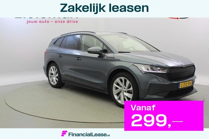 Skoda Enyaq iV 60 - Carplay, Stoelverwaming, Cruise, SOH 93%, Auto's, Skoda, Bedrijf, Lease, Financial lease, Enyaq, ABS, Airbags