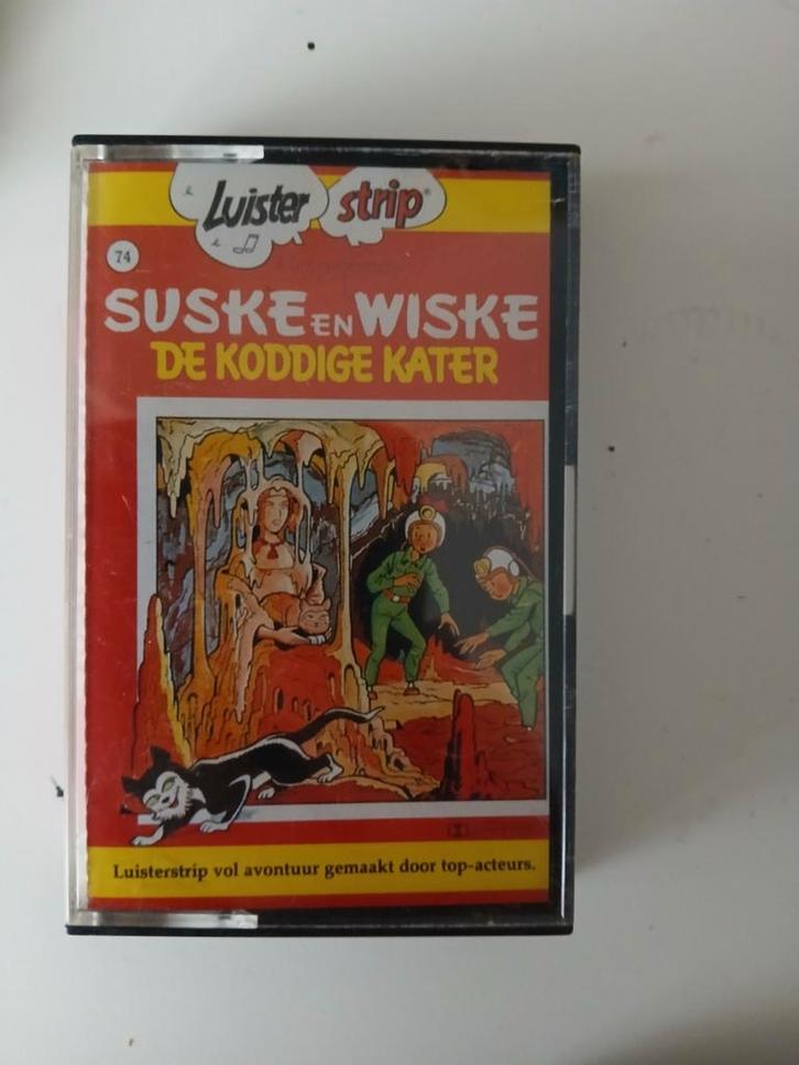 Suske en Wiske Luisterstrip Cassette, Cd's en Dvd's, Cassettebandjes, Gebruikt, Origineel, Kinderen en Jeugd, 1 bandje, Ophalen of Verzenden