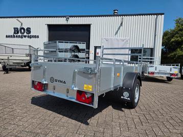Syma Aanhangwagens Hout of Alum. Afm.2.57 alum nu€1250 incl. beschikbaar voor biedingen