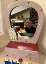Schattige kinderspiegel met een kleine lade. Goed als nieuwe, Ophalen of Verzenden, Zo goed als nieuw