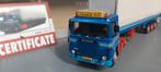 Scania 111 4x2 met classic trailer Erik h nielsen wsi, Hobby en Vrije tijd, Modelauto's | 1:50, Ophalen of Verzenden, Nieuw, Bus of Vrachtwagen