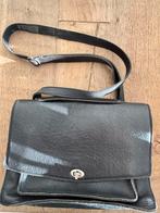 Cowboysbag zwart lederen tasje, Ophalen of Verzenden, Zo goed als nieuw, Zwart