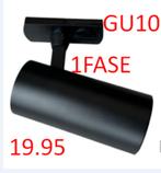 ledspot 1 f rail spot woning keuken showroom verlichting, MODERN, Metaal of Aluminium, Nieuw, Ophalen of Verzenden