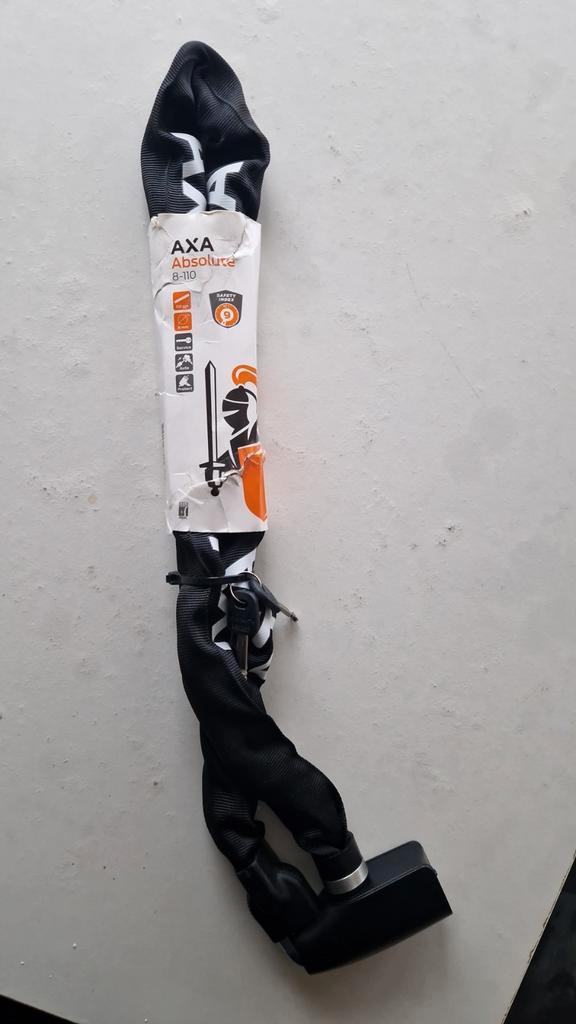 AXA Absolute 8-110 Kettingslot-Nieuw, Fietsen en Brommers, Fietsaccessoires | Fietssloten, Nieuw, Kettingslot, Ophalen of Verzenden