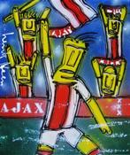Schilderij Henk Veen - Ajax Amsterdam nr 332, Ophalen of Verzenden