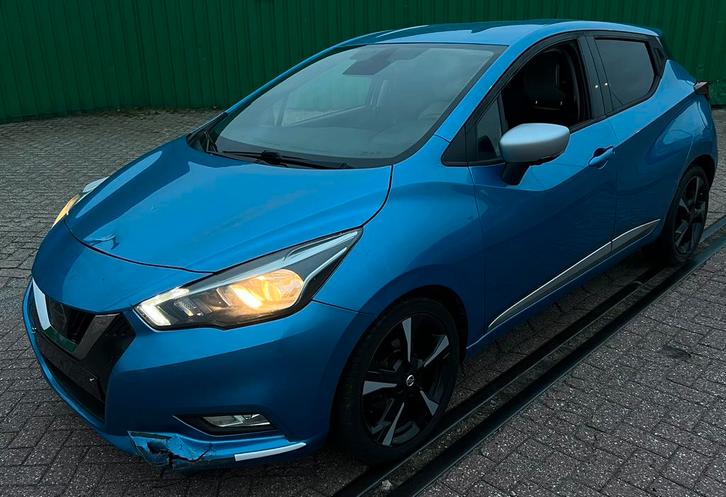 Nissan Micra 0.9 T 2017 360• / bose / keyless / pdc / stoelv, Auto diversen, Schadeauto's, Ophalen