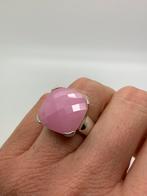 J630 Prachtige zilveren ring Thomas Sabo roze steen maat 17, Sieraden, Tassen en Uiterlijk, 17 tot 18, Ophalen of Verzenden, Dame