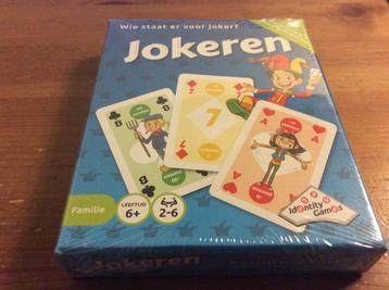 Jokeren, kaartspel van Identity games. Nieuw in folie beschikbaar voor biedingen
