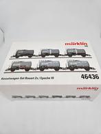 Marklin 46436 VTG ketelwagenset met 6 wagons, Wisselstroom, Wagon, Ophalen of Verzenden, Zo goed als nieuw