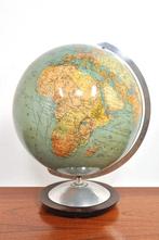 Vintage wereldbol Columbus globe papier maché ca 1960, Gebruikt, Ophalen of Verzenden