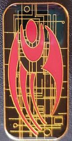 Star Trek 1988 Borg Collective Hollywood pin, Ophalen of Verzenden, Zo goed als nieuw, Overige onderwerpen
