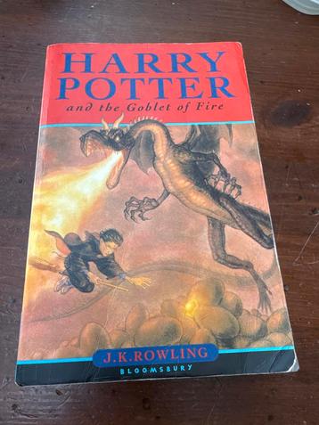 Harry Potter and the goblet  of fire J.K. Rowling engels beschikbaar voor biedingen
