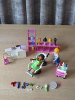 playmobil schoonheidsalon, kapsalon, 5487, & meenneemkoffer, Ophalen of Verzenden, Zo goed als nieuw, Complete set