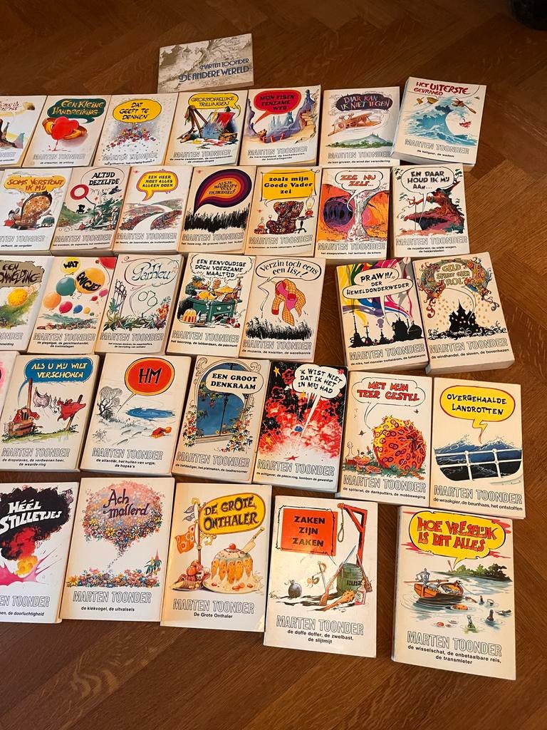 44 originele Marten Toonder- Olie B Bommel boeken, Meerdere stripboeken, Ophalen, Gelezen