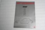 Folder Mitsubishi Colt (09-1981) (24), Ophalen of Verzenden, Nieuw, Mitsubishi