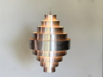 Vintage aluminium hanglamp, ca 1980’s beschikbaar voor biedingen