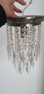 Plafondlamp, Huis en Inrichting, Lampen | Kroonluchters, Ophalen of Verzenden, Gebruikt, Glas