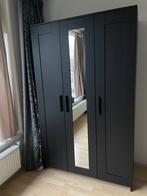 BRIMNES kledingkast, 117x190 cm, 2 extra planken, Huis en Inrichting, Kasten | Kledingkasten, Ophalen, 100 tot 150 cm, Zo goed als nieuw