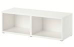 Ikea besta 
Basiselement, wit, 120x40x38 cm, Ophalen