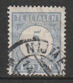 Nederland 1912  P51B Port 5c, Gest, Postzegels en Munten, Ophalen of Verzenden, T/m 1940, Gestempeld