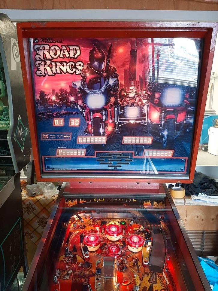 Flipperkast Williams road kings, Verzamelen, Automaten | Flipperkasten, Gebruikt, Elektronisch, Flipperkast, Williams, Ophalen