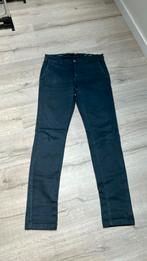 Replay donkerblauw chino maat 34, Ophalen of Verzenden, Nieuw, Blauw