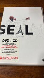 Seal cd dvd Live in Paris dts dolby 5.1 surround widescreen, Alle leeftijden, Ophalen of Verzenden, Zo goed als nieuw