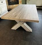 Salontafel met kruispoot, Ophalen, Gebruikt, 100 tot 150 cm, 50 tot 100 cm