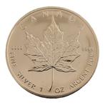 Canada 1 ounce 2007 Maple leaf, Postzegels en Munten, Edelmetalen en Baren, Ophalen of Verzenden, Zilver